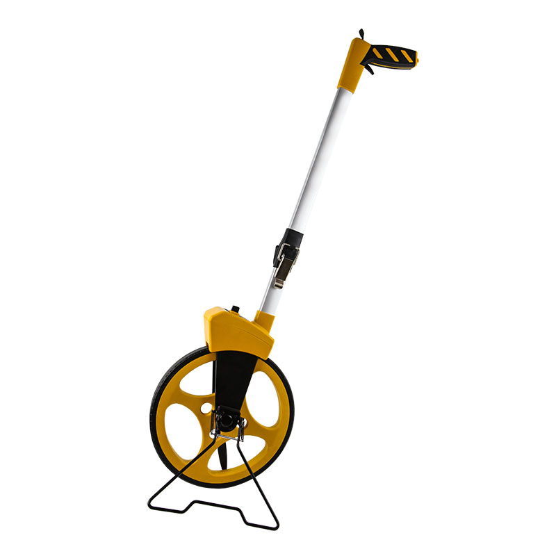 Bánh xe đo cơ học 12 inch có phanh và đặt lại số không